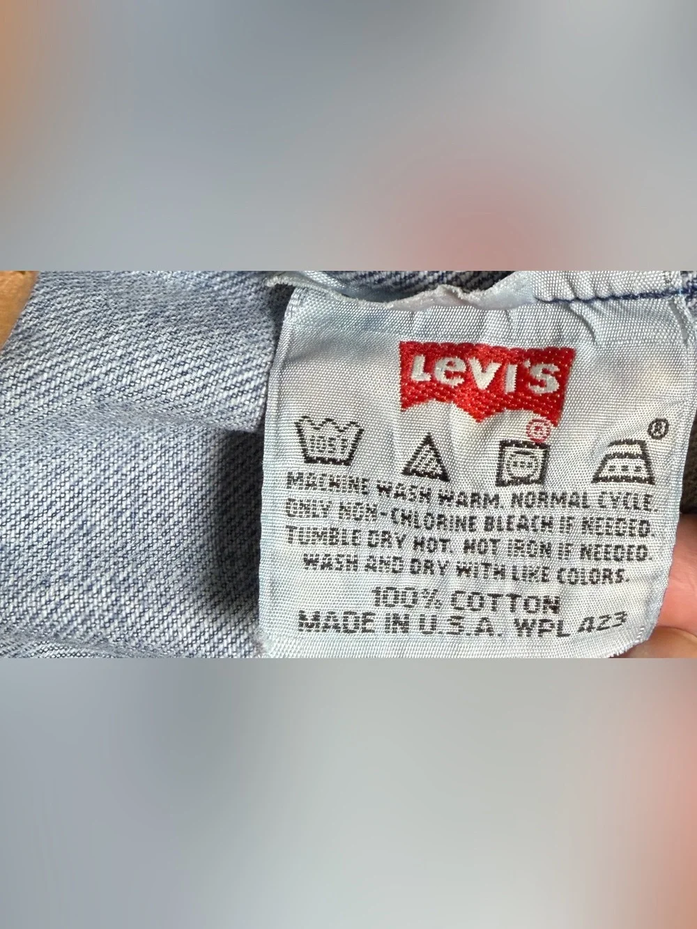 1995 Levi's 501 Straight Button Fly Med Wash Actual Size 39 X 30 READ DESCRIP